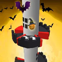 Helix Jump Halloween - Game Nora