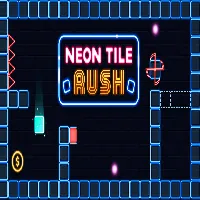 Neon Tile Rush - Game Nora