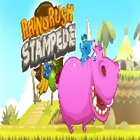Rhino Rush Stampede - Game Nora